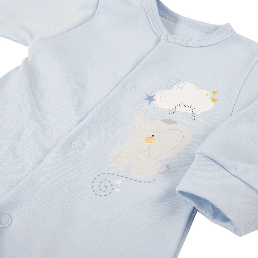 Baby-Strampler MELLOW blau