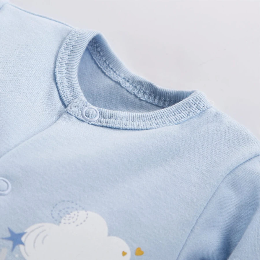Baby-Strampler MELLOW blau