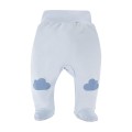 MELLOW Baby-Halbstrampler blau