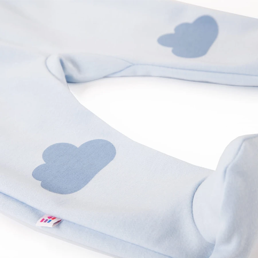 MELLOW Baby-Halbstrampler blau