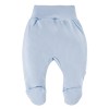 MELLOW Baby-Halbstrampler blau