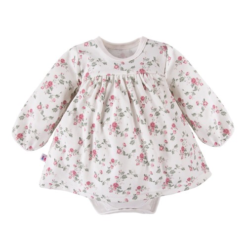 Bodysuits tunic ROSES white