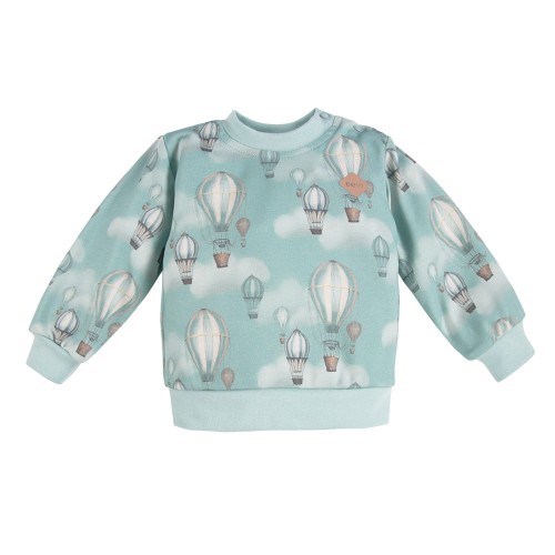 Blouse BALLOONS turquoise