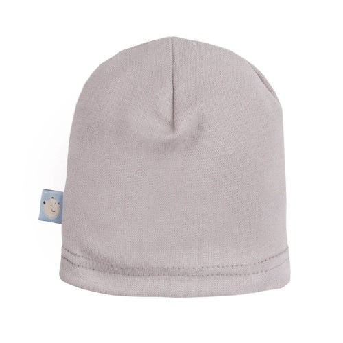 Graue Kinder Mütze