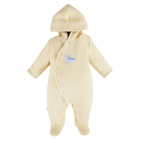 Kinder-Fleece-Strampler RUN&FUN gelb