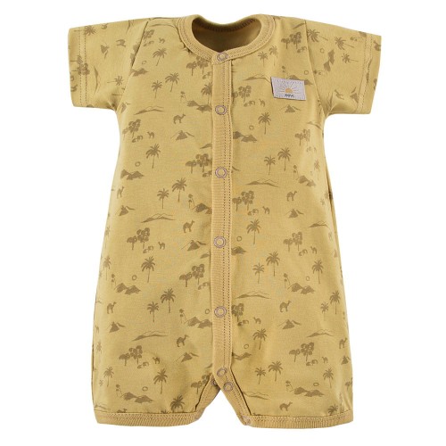 Kurzarmstrampler SAHARA gelb