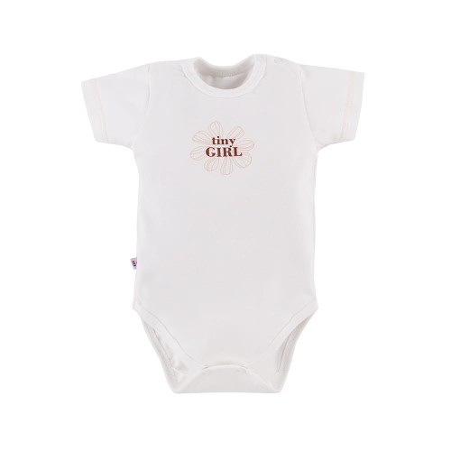 Bodysuits short sleeve DAISY white