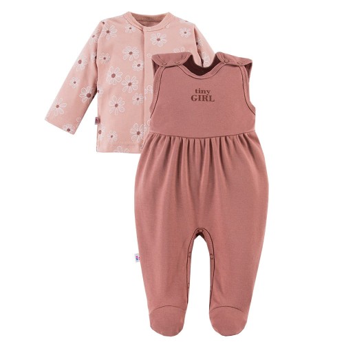 Baby set 2-pack DAISY pink