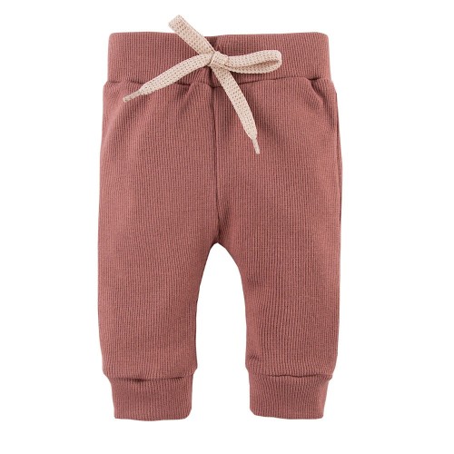 Kinderleggings mit Streifen, rosa