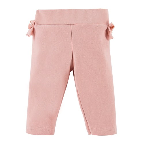 Kinderleggings mit Rüschen, rosa