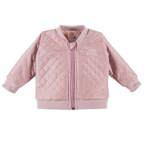 Gesteppte Kinder Jacke rosa