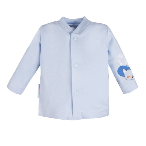 KIMONO SHIRT FAMILY COTTON BLUE