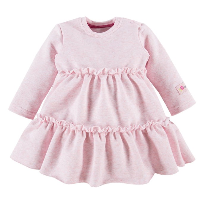 Kinderkleid CEREMONY rosa meliert
