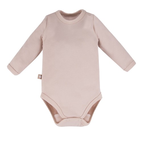 Babybodys, einfarbig, beige