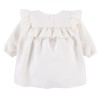 Kinderkleid mit Rüschen CEREMONY cremefarben