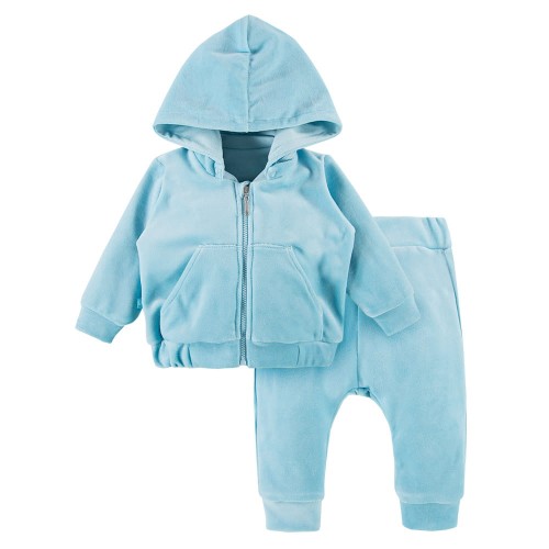 Velour tracksuit turquoise
