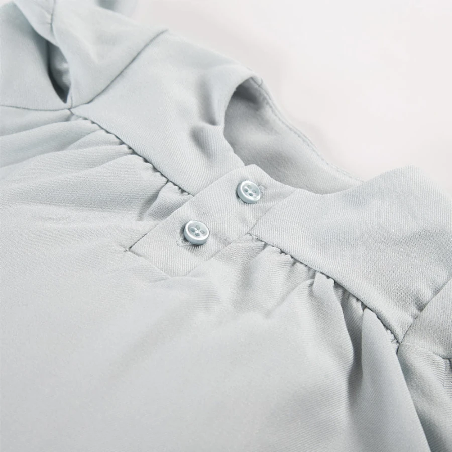 Kinderkleid aus Viskose in Mint