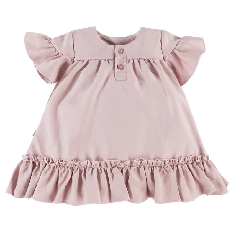 Kinderkleid aus Viskose, rosa