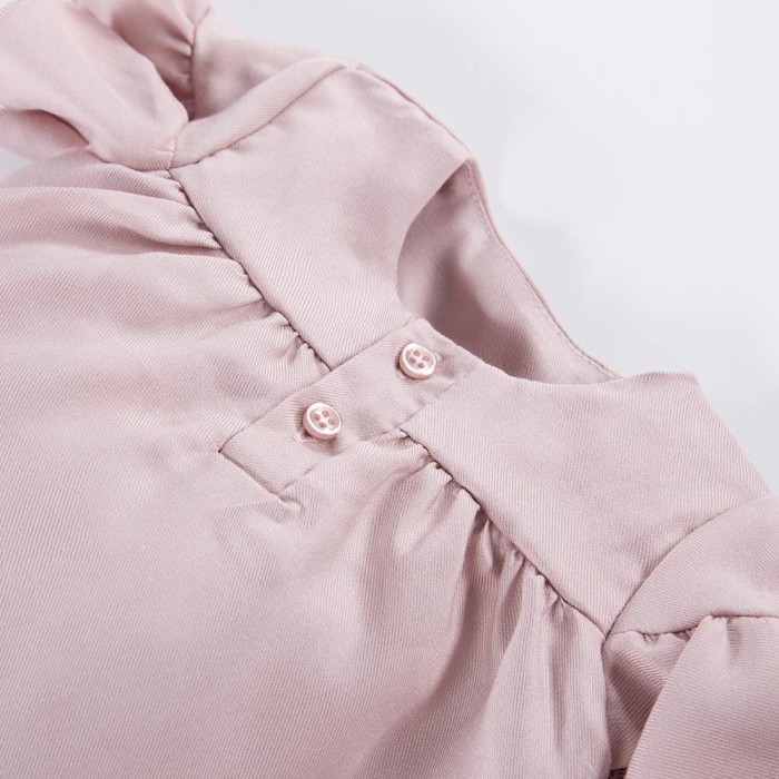 Kinderkleid aus Viskose, rosa