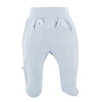 Halbstrampler mit blauem Bärenmotiv