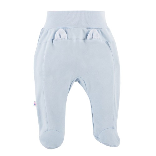 Halbstrampler mit blauem Bärenmotiv