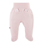 Joggers with feet pink