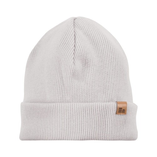 Graue Kinderstrick-Mütze