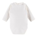 Elegante Babybodys mit Rüschen in Ecru