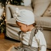 Elegante Babybodys mit Rüschen in Ecru