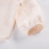 Kinder-Bluse aus Musselin ecru
