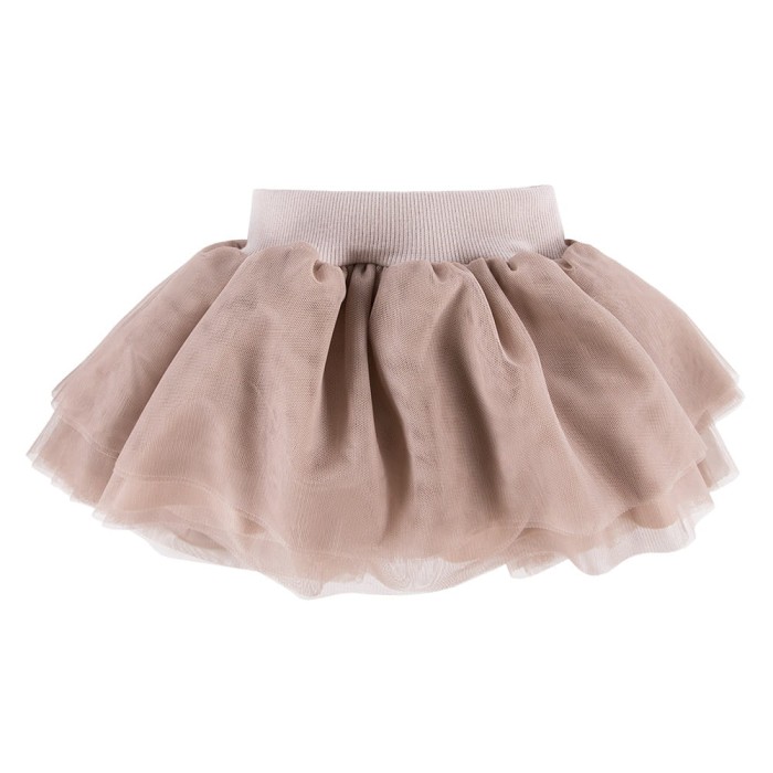 Kinderrock aus Tüll, beige