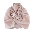 Velvet turban beige