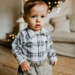 Bodysuits with collar gray