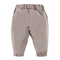 Beigefarbene Kinder-Hose aus Stoff