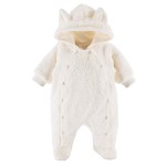 Kinder-Overall mit Ohren in Ecru