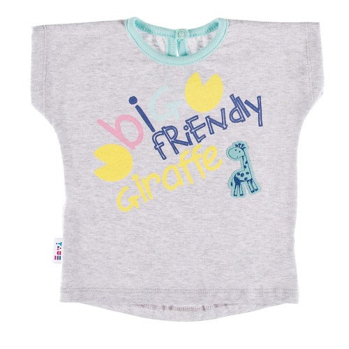 Bluse SAWANNA grau/melange