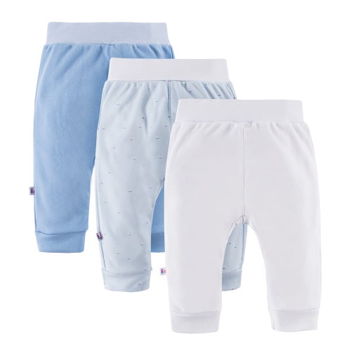 Kinderleggings 3er-Pack blau