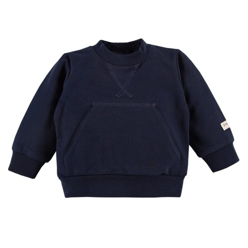 Kinder-Kangaroo-Sweatshirt in Marineblau