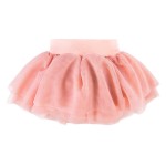 Kinderrock aus Tüll in Korallenrot