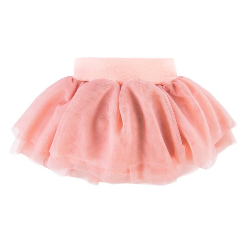 Kinderrock aus Tüll in Korallenrot