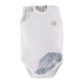 Body ramiączko białe z nadrukiem