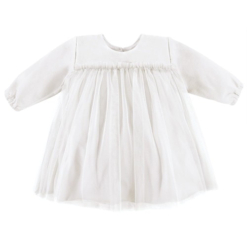 Tulle dress white cream