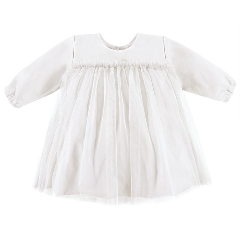 Tulle dress white cream