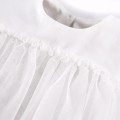 Tulle dress white cream