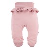 Rosa Baby-Halbstrampler mit Bären