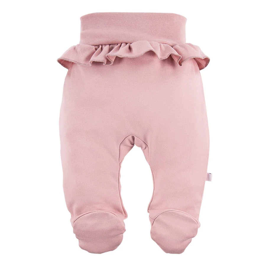 Rosa Baby-Halbstrampler mit Bären