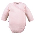 Baby-Wickelbody rosa 3er-Pack mit Blumenmuster