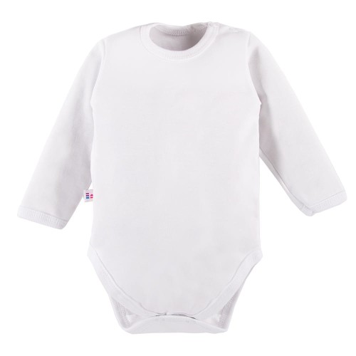 Kinderbody mit langen Ärmeln, weiß