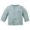 3er-Pack Baby-Jäckchen mit Blattmotiv in Grün