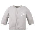 3er-Pack Baby-Jäckchen mit Bärenmotiv, beige